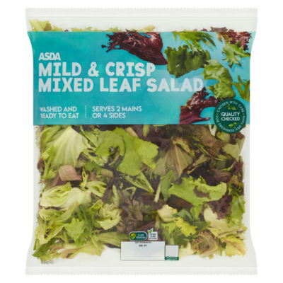 Asda Mixed Leaf Salad bag