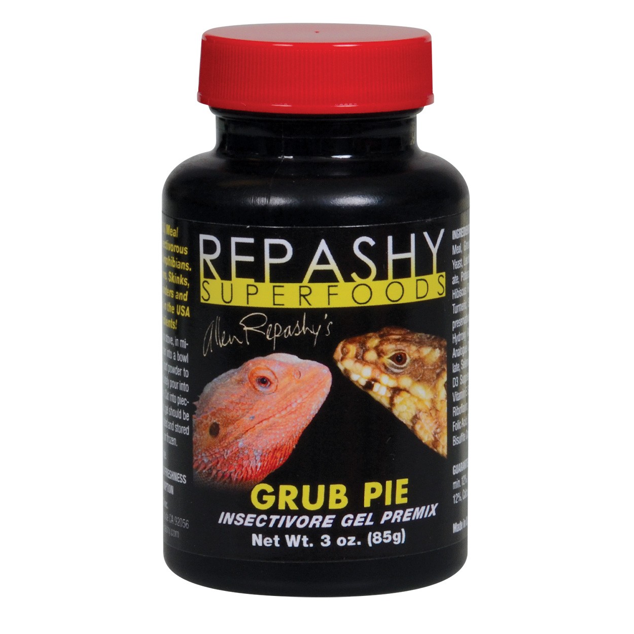 Repashy Grub Pie container. 